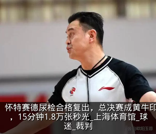 怀特赛德尿检合格复出,总决赛成黄牛印钞机,15分钟1.8万张秒光_上海体育馆_球迷_裁判